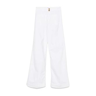 Seafarer Wijde broek - Dames - Broeken - Wit - Maat: W29