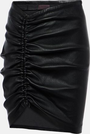 Stouls Mouna leather miniskirt