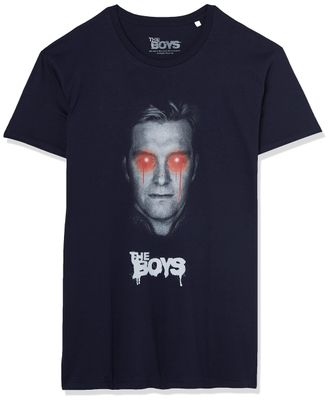 The Boys Mens Metboysts017 T-Shirt, Navy Blue, XS