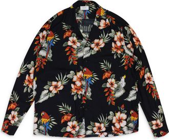 Rhude Multicolor Floral Button Up Shirt