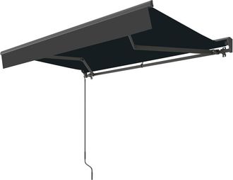 Concept Usine Toldo motorizado de 2,95 x 2,5 m de aluminio con lona gris