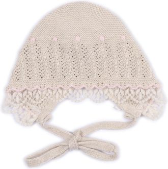 Paz Rodriguez Cuffietta per neonato in maglia Alegria