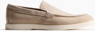 H&M Moccasin-seam Loafers in Beige at Nordstrom, Size 10.5
