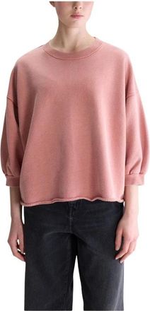 Bellerose Vicske Sweater - Dames - Sweatshirts - Roze - XS - Katoen - Hoodies & sweatvesten