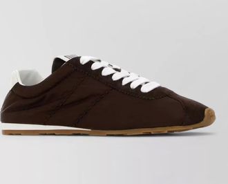 Miu Miu suede low-top sneakers