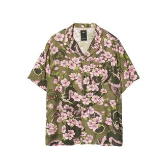 Merrell Sakura Camp Collar Shirt - male - Merrell - Short Sleeve Shirts - Green - XL - Shirts
