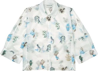 Munthe Shirt - Dames - Overhemden - Veelkleurig - 2XL - Overhemden