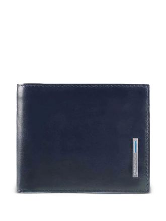 Piquadro leather wallet - unisex - Leather - One Size - Blue