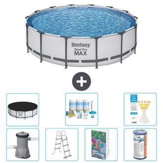 Bestway Piscina Bestway Steel Pro Max Redonda - 427x122 Cm - 8-piezas S556