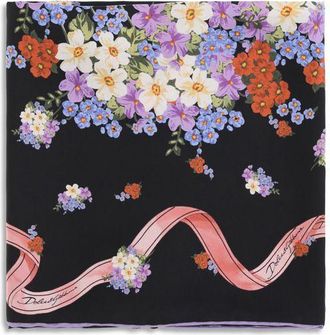 Dolce & Gabbana Multicolor Silk Womens Scarf