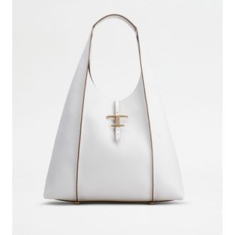 Tod's T Timeless Hobo Bag in Leather Large