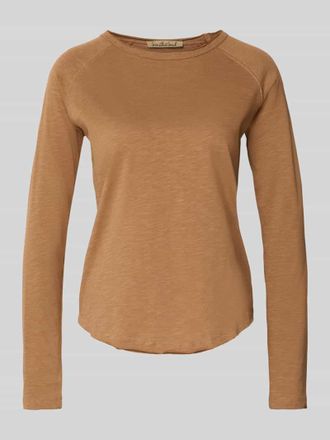 Smith & Soul Longsleeve mit Rundhalsausschnitt in Beige, Größe XXL