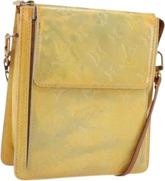Louis Vuitton Pre-owned Cross Body Bags, female, Yellow, Size: ONE SIZE Pre-owned Vintage Cross Body Bag