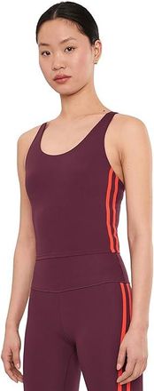 SPLITS59 Ella Airweight Tank Top Womens Clothing Dark Cherry/Valencia : MD, Nylon/Spandex