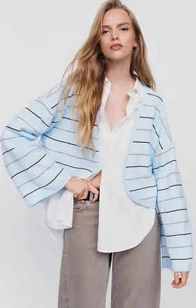 Bel Kazan Cropped Cardigan
