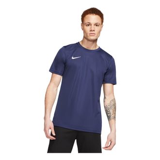 Nike Mens Nike Dri-FIT Logo Printing Round Neck Pullover Short Sleeve Us Edition T-Shirt BV6708-410