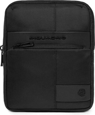Piquadro Wollem W129 Crossbody Tas - Heren - Schoudertassen - Zwart - ONE Size - Wol - Tassen
