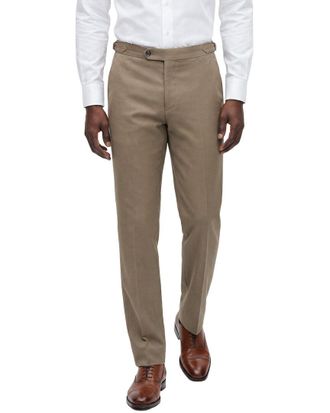 Todd Snyder Todd Snyder Italian Mohair Wool-Blend Side Tab Trouser