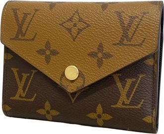 Louis Vuitton Brown Wallet (Tri-Fold) (Pre-Owned)