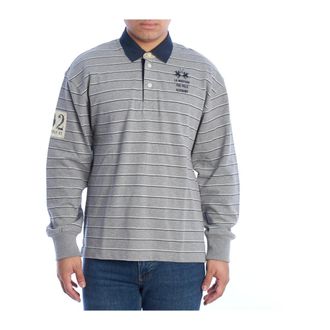 La Martina Hombre, Camisetas, Gris, Talla: L