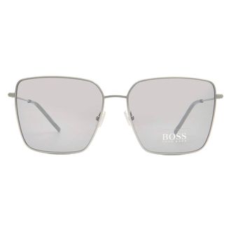 HUGO BOSS Grey Square Ladies Sunglasses BOSS 1333/S 02M0/IR 59