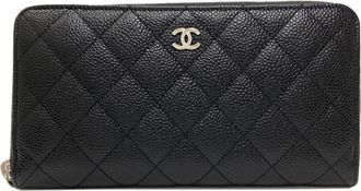 Chanel Black Coin Purse/Coin Case (Pre-Owned)