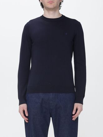 Brooksfield Maglia a girocollo in cotone con logo Brooksfield