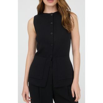 Blu Pepper Sweater Vest in Black at Nordstrom Rack, Size Medium