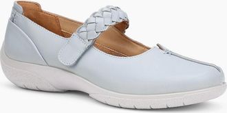 Hotter Womens Shake II Womens Wide Fit Mary Jane Shoes - Blue - Size: 4.5