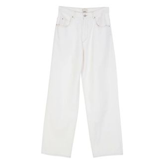 Isabel Marant Joanny GZ Stylish Jeans - female - Isabel Marant - Straight Fit Jeans - White - 2XS - Jeans