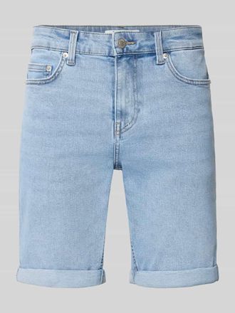Only & Sons Regular Fit Jeansshorts aus Baumwoll-Mix Modell PLY LBD 6185 in Hellblau, Gr&ouml;&szlig;e XXL