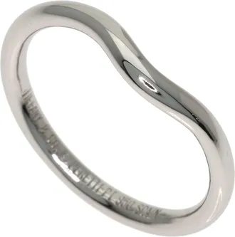 Tiffany & Co. Platinum Platinum 950 Band Ring (Pre-Owned)