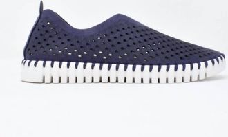 Ilse Jacobsen Womens Tulip 139 Flat Shoes In Navy