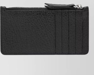 Maison Margiela leather zip cardholder