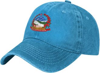 Generic Nepal National Emblem Baseball Cap Nepal National Emblem Print Hat Summer Cotton Washed Sun Hat Adjustable Uv-Protection Cap Sports Events Souvenir Gi