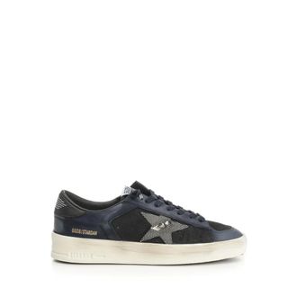 Golden Goose Stardan Sneaker - male - Golden Goose - Sneakers - Blue - 10 UK - Shoes