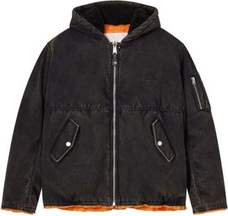 Purple M6103 Aphb Bomber - Heren - Winterjassen - Zwart - L - Katoen - Jassen