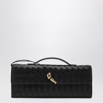 Bottega Veneta Black Andiamo clutch with handle