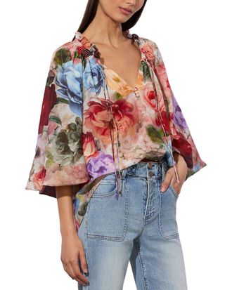 Alice & Olivia Alice + Olivia Norah Peasant Blouse