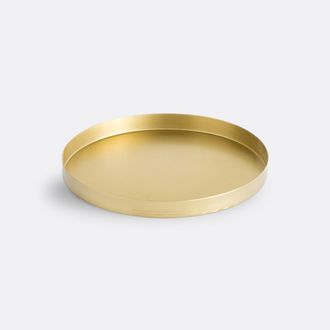 La Redoute Interieurs Rond dienblad &Oslash;24 cm, in metaal, Solador