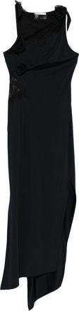 Coperni Sleeveless Black Midi Dress