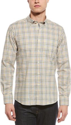 Scott Barber M&eacute;lange Plaid Shirt