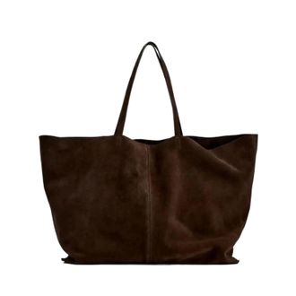 Generic WOMENS BAG, Tote Bag, Compatible For Everyday Style, Large Capacity Shoulder Handbag For Ladies(Deep Brown)