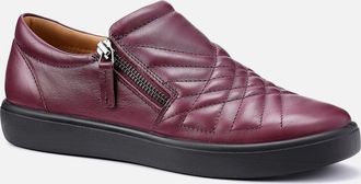 Hotter Womens Poppy Womens Wide Fit Casual Shoes - Red - Size: 6.5