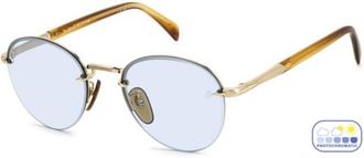 David Beckham DB 1173/S T5U/QZ Mens Sunglasses Gold Size 51