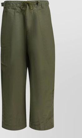 Needles fatigue parachute shorts buttoned pockets