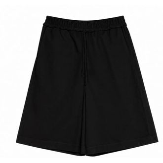 Pinko Long Shorts, female, Black, Size: XS Alcamo Elasticated Shorts