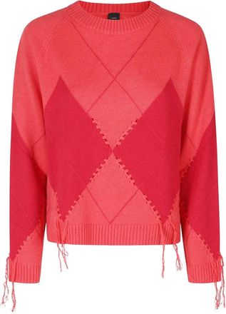 Pinko Berna Sweater - - Knitwear - Donna - Rosso - S