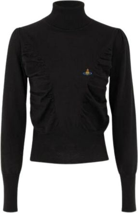 Vivienne Westwood Truien - Dames - Coltruien - Zwart - XS - Truien & Vesten
