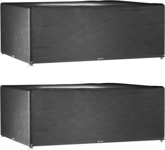 vidaXL Copri Mobili Giardino 2pz 16 Occhielli 300x250x90cm Rettangolo - Vidaxl